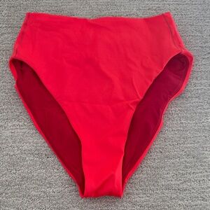 Left On Friday Red Bikini Bottom